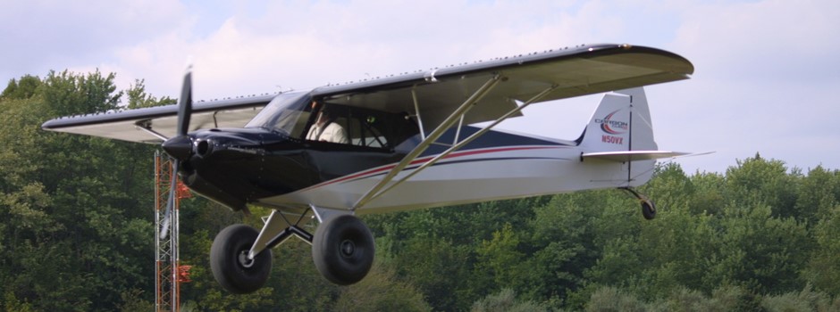 Carbon Cub Taildragger Aircraft.